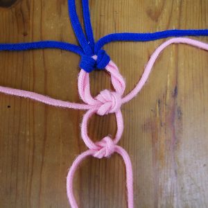 マクラメ編み　結び方