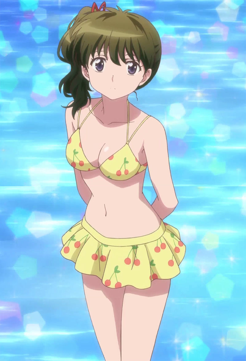 真宮桜（まみや さくら）水着　境界のRINNE　（りんね）