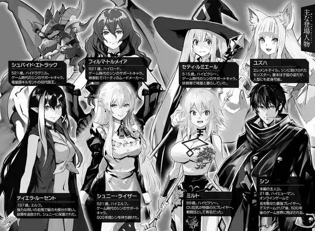 THE NEW GATE』（ザ・ニュー・ゲート）登場人物　シンのサポートキャラ