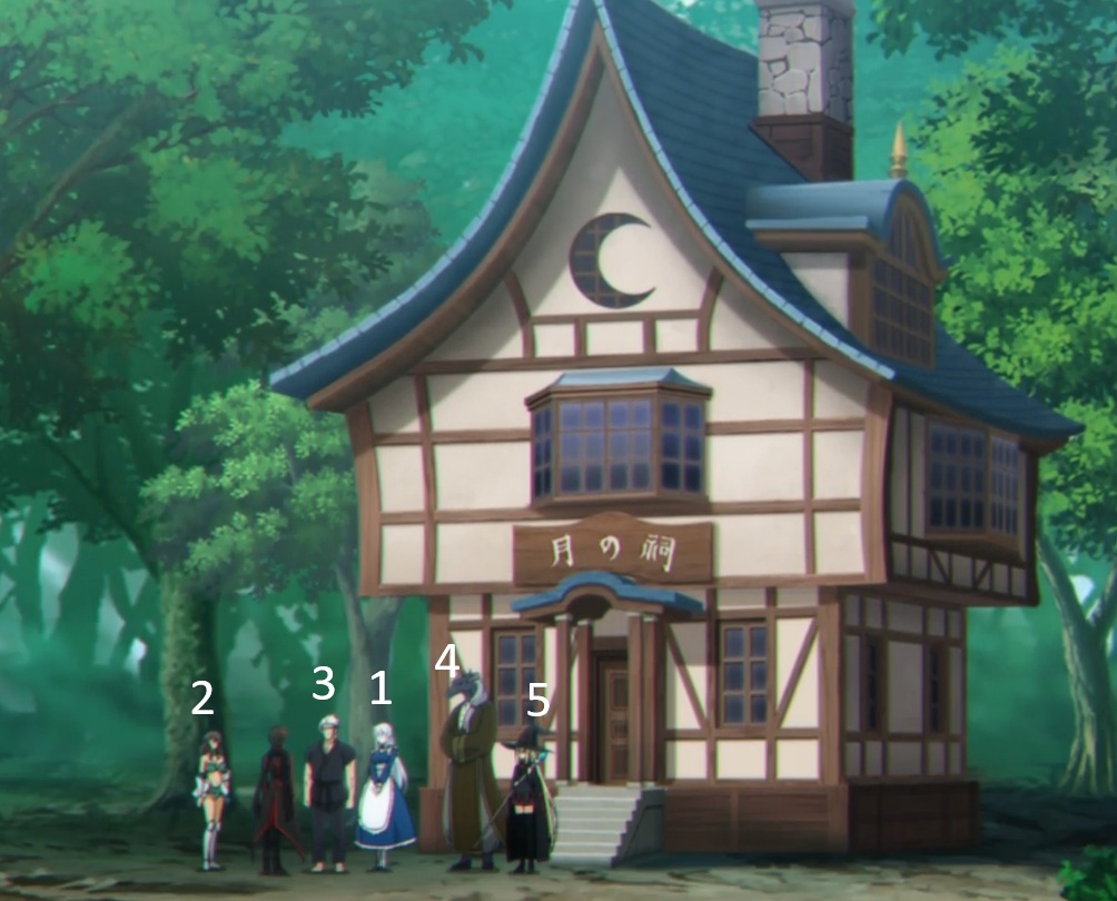 ゲーム時代の月の祠とサポートキャラ