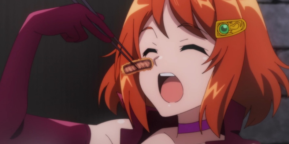 アニメ　かつ丼シーン　① 進化の実～知らないうちに勝ち組人生～