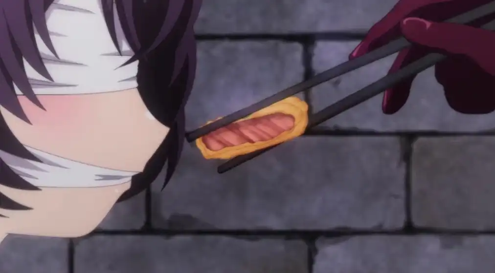 アニメ　かつ丼シーン　① 進化の実～知らないうちに勝ち組人生～